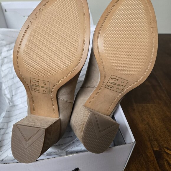 Aldo Mathia Beige Booties - Picture 6 of 9